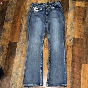 Love Indigo Premium Women's Bootcut Jeans Size 10